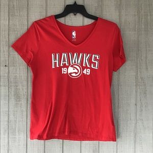 Women's Atlanta Hawks Red  T-Shirt
